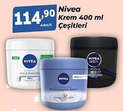 Nivea Yoğun Nemlendirici El ve Vücut Bakım Kremi 400 ml