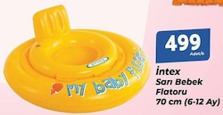 Intex 56585 Baby Float Oturaklı 70 cm Bebek Simidi