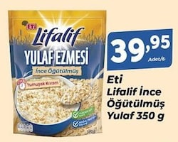 Eti Lifalif İnce Öğütülmüş Yulaf Ezmesi 350 gr