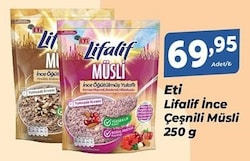 Eti Lifalif İnce Öğütülmüş Hibiskuslu Müsli 250 gr