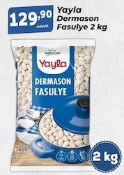 Yayla Dermason Fasulye 2 kg