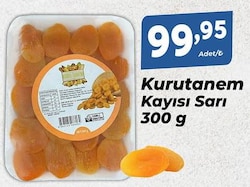 Kurutanem Kayısı Sarı 300 g