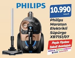 Philips Marathon Daily XB7151/07 900 W Toz Torbasız Süpürge