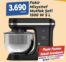 Fakir MixyChef 1500 W 5 lt Mutfak Şefi