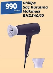 Philips BHD340/10 2100 W Saç Kurutma Makinesi
