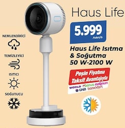 Haus Life Isıtma&Soğutma 50 W-2100 W