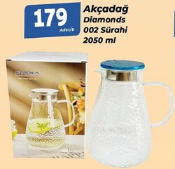 Akçadağ Diamonds 002 Sürahi 2050 ml