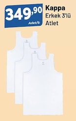 Kappa Erkek 3'lü Atlet