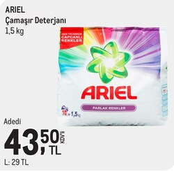 Ariel Çamaşır Deterjanı 1.5 kg