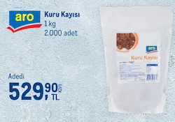 Aro Kuru Kayısı 1 kg