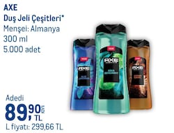 Axe Premium Collection Copper Santal 3 in 1 Duş Jeli 300 ml