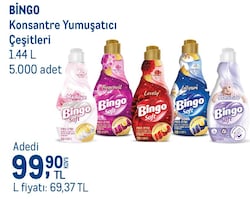 Bingo Soft Yumuşatıcı 60 Yıkama 1.44 lt