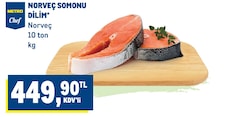Metro Chef Norveç Somonu Dilim kg 