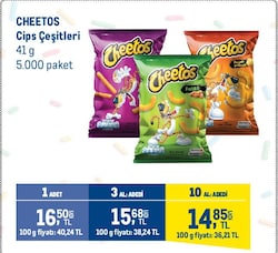 Cheetos Mısır Çerezi 41 gr