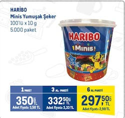 Haribo Minis Jelibon 100x10 gr