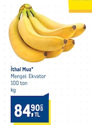 Muz İthal 1 kg