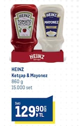 Heinz Ketçap&Mayonez 860 g