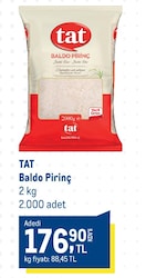 Tat 2 kg Baldo Pirinç
