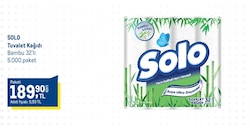 Solo Bambu Katkılı 32'li Tuvalet Kağıdı
