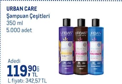 Urban Care Expert Biotin & Kafein 350 ml Saç Dökülmesine Karşı Şampuan