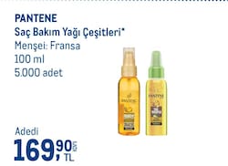 Pantene Pro-V E Vitaminli Keratin Koruyucu Yoğun Onarıcı Saç Bakım Yağı 100 ml