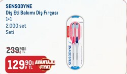 Sensodyne Diş Eti Bakımı Diş Fırçası 1+1