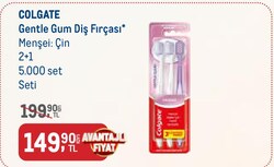 Colgate Gentle Gum Diş Fırçası 2+1