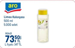 Aro Limon Kolonyası 500 ml