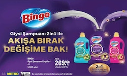 Bingo Giysi Şampuan Çeşitleri 4 l