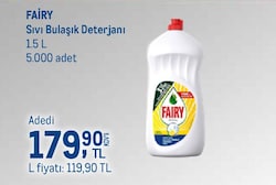 Fairy Sıvı Bulaşık Deterjanı 1,5 l