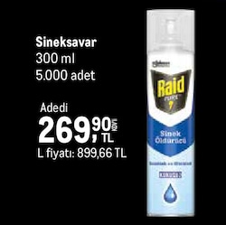 Raid Sineksavar 300 ml