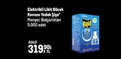 Raid Elektrikli Likit Böcek Kovucu Yedek Şişe