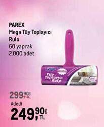 Parex Mega Tüy Toplayıcı rulo