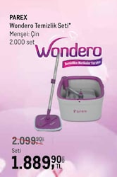 Parex Wondero Temizlik Seti