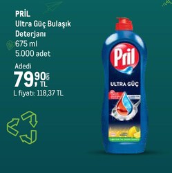 Pril Ultra Güç Bulaşık Deterjanı 675 ml