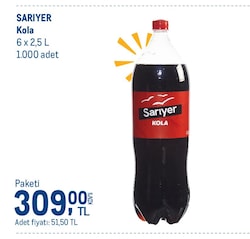Sarıyer Kola 6x2,5 l