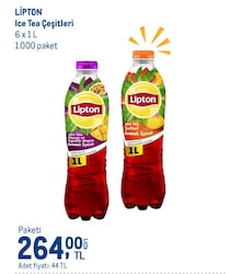 Lipton Ice Tea Çeşitleri 6x1 l