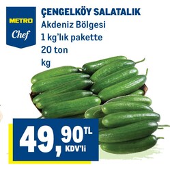 Metro Chef Çengelköy Salatalık kg