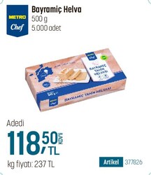 Metro Chef Bayramiç Helva 500 g