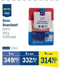 Metro Chef Dana Roastbeef 100 g