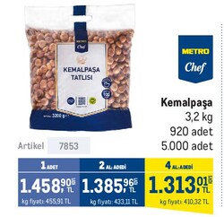 Metro Chef Kemalpaşa 3,2 kg