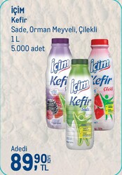 İçim Kefir Çeşitleri 1 l