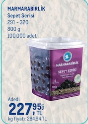 Marmarabirlik Sepet Serisi 800 g 291-320