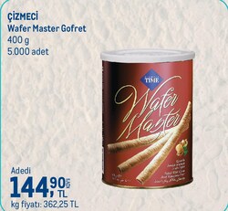Çizmeci Wafer Master Gofret 400 g