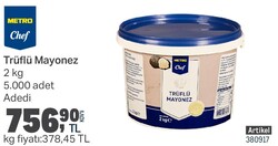 Metro Chef Trüflü Mayonez 2 kg