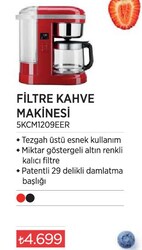 KitchenAid 5KCM1209EER Filtre Kahve Makinesi 