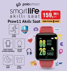 PoloSmart Pssw11 Smartlife Akıllı Saat