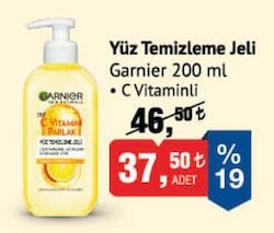 Garnier Yüz Temizleme Jeli C Vitaminli 200 ml
