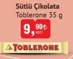 Toblerone Sütlü Çikolata 35 g
