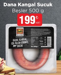 Beşler Dana Kangal Sucuk 500 g